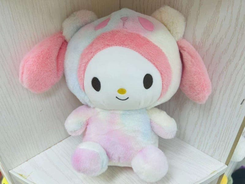 Gấu hồng lông tơ