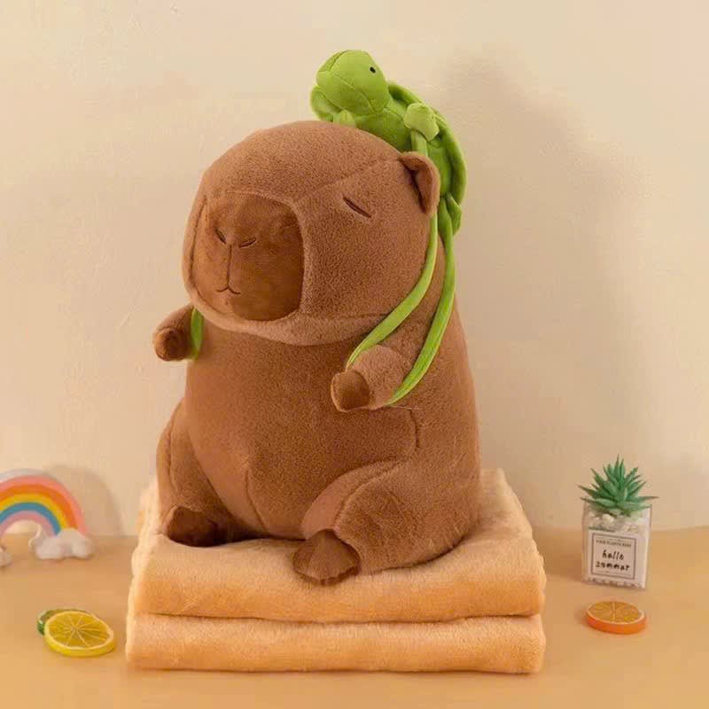 Capybara Đeo Balo Rùa